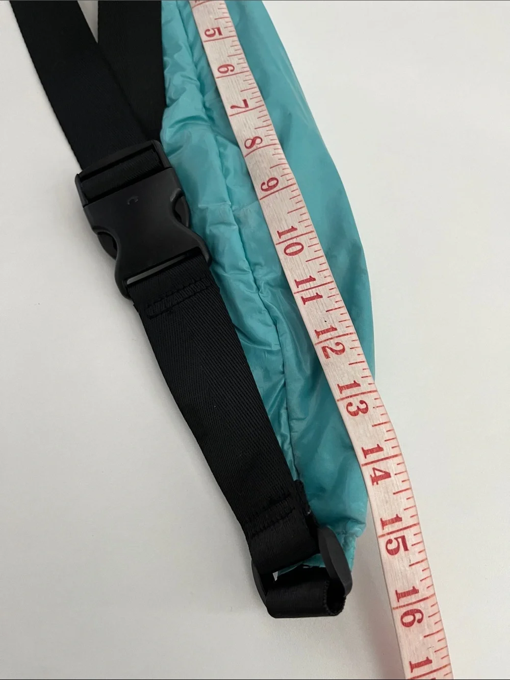 FREE PEOPLE MOVEMENT AQUA BLUE BUM BAG ZIP FOR WORKOUTS